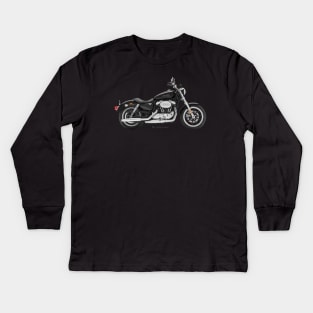 Harley-Davidson Superlow black, s Kids Long Sleeve T-Shirt